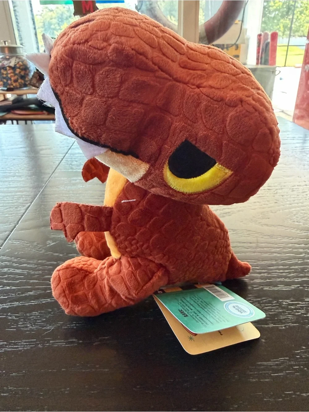 Bark Orange-Brown Tyrion Tyrannosaurus Plush Pet Toy